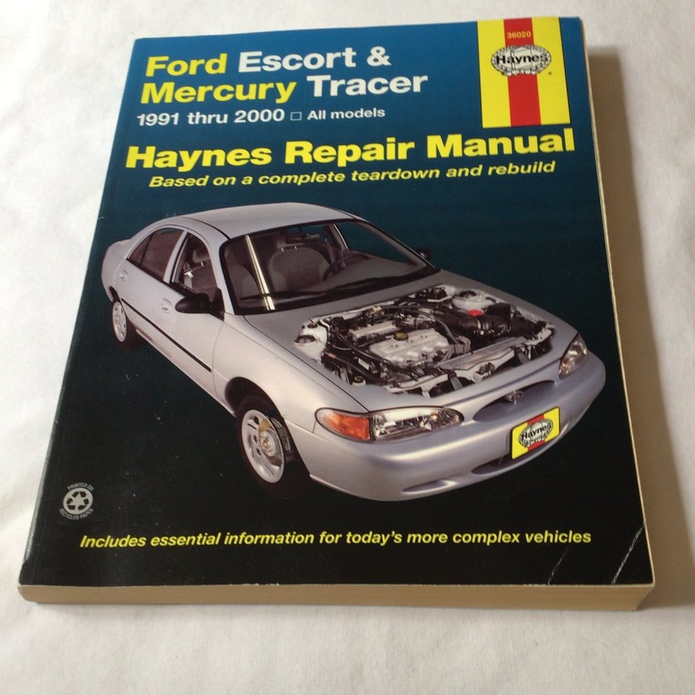 Haynes Repair Manual - Ford Escort & Mercury Tracer 1991-2000